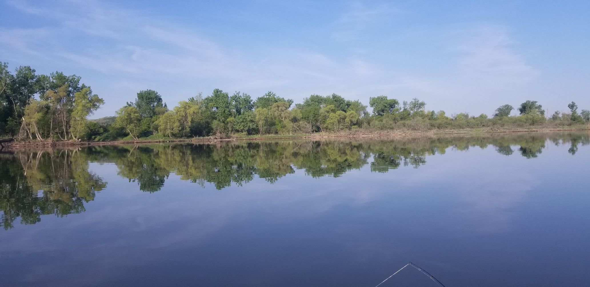 CALM DAY ON THE RIVER